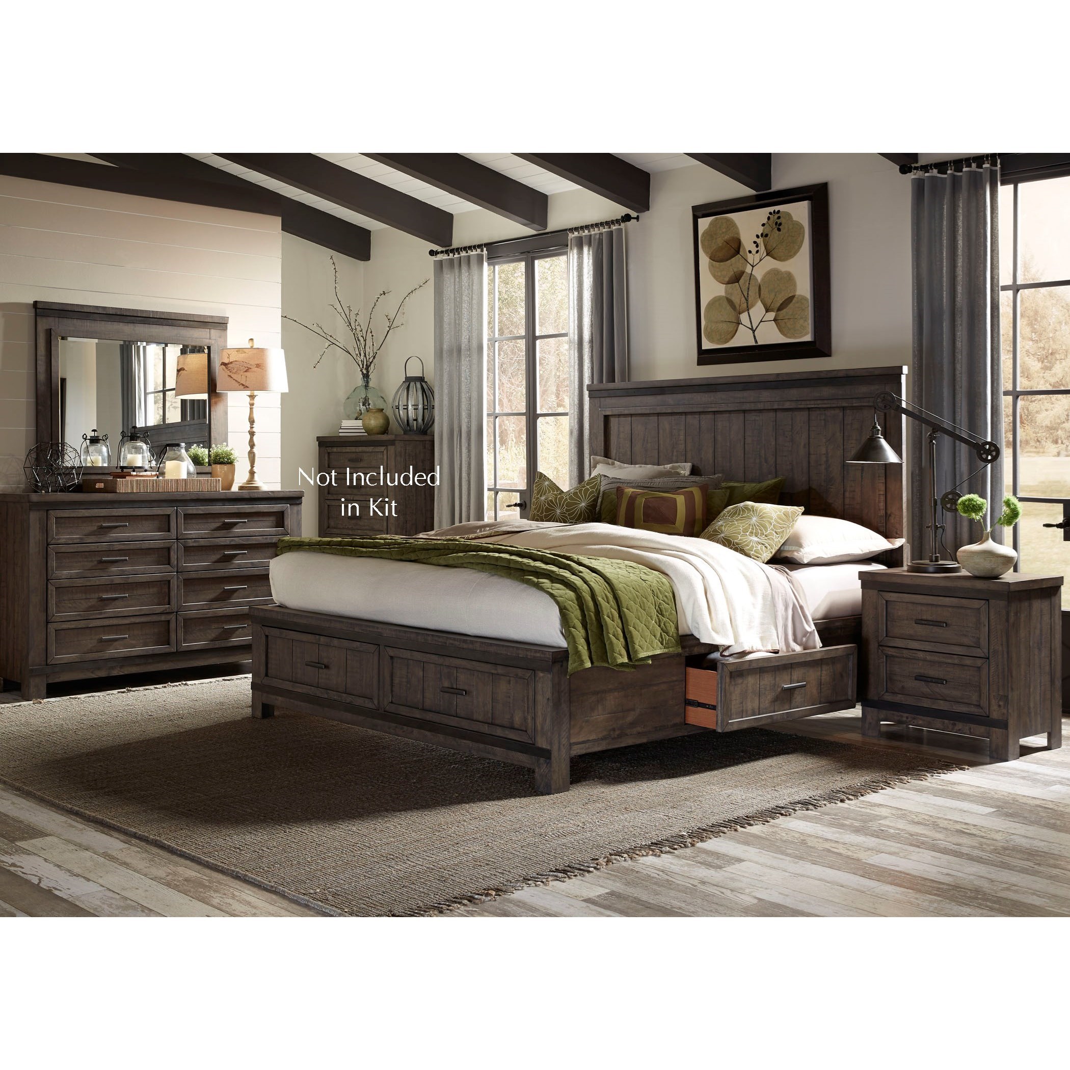 Libby Thornwood Hills Queen Bedroom Group Walker's Furniture